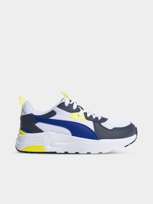 Junior Puma Trinity Lite  Lapis Lazuli  White Sneaker