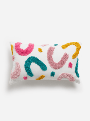 Jet Home Kids Tufted Confetti Scatter Cushion