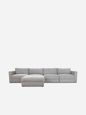 Bogart 5pc Modular Sofa Mae Grey