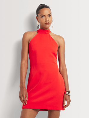 Halterneck Shift Dress