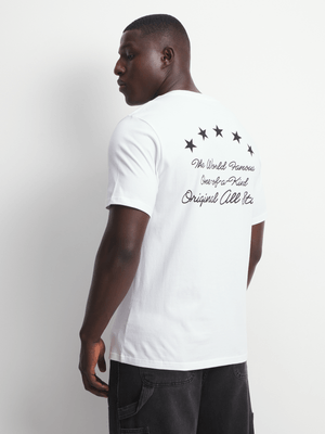 Converse Men's Retro White T-Shirt