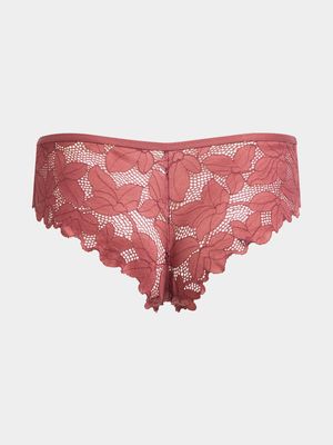 Single Lace Brazilian Panty