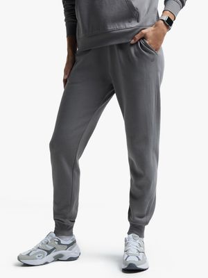 Womens TS Dynamic Fleece Charcoal Trackpants