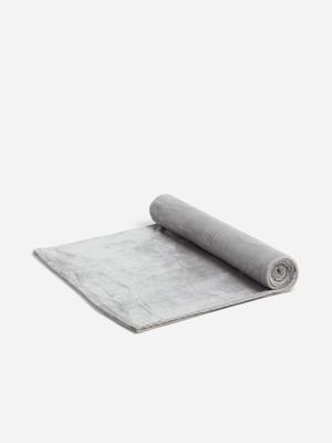 Jet Home Grey Fleece Blanket 180x200