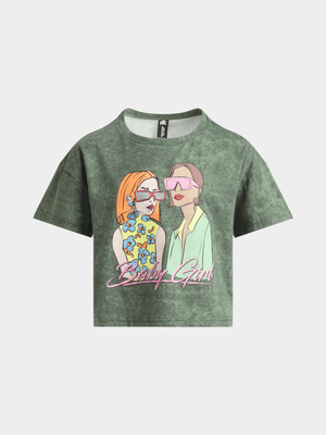 Jet Older Girls Fatigue Oversized T-Shirt