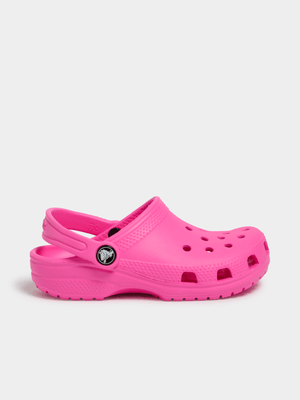 Crocs Kids Pink Classic Clog Sandal