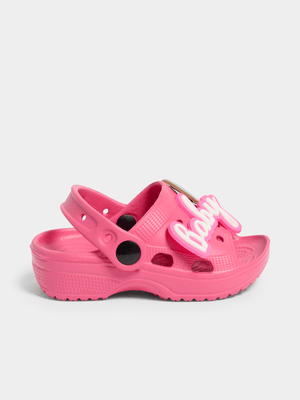 Jet Younger Girls Cerise Slides