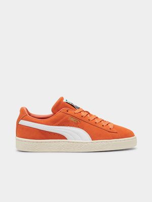 Puma Men's Suede Classic Orange Sneaker