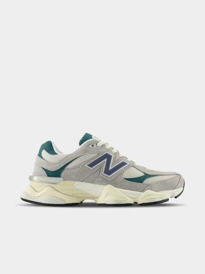 New Balance Men's 9060 Grey/Teal Sneaker