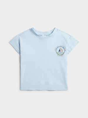 Jet Infant Boys Blue Sunshine Boxy T-Shirt