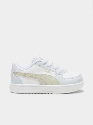 Puma Toddler Caven 2.0 White/Blue Sneaker