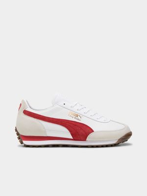 Puma Men's Easy Rider White/Red Sneaker