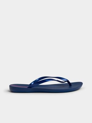 Women's Ipanema  Anatomica  Blue Flip Flop