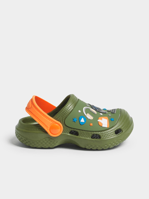 Jet Younger Boys Fatigue Gamer Clogs