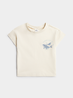 Jet Baby White Swan Mommy & Me Boxy T-Shirt