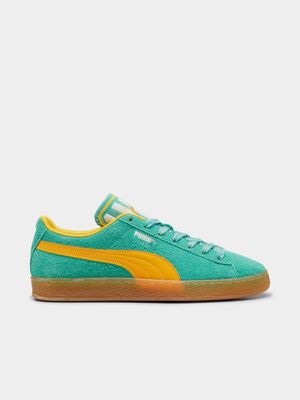 Puma Men's Suede Supertifo Green/Yellow Sneaker