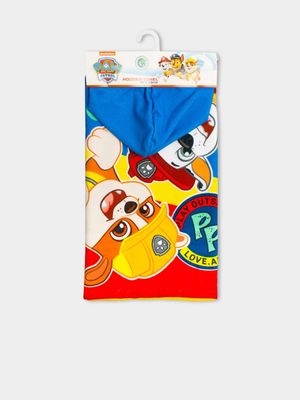 Paw Patrol  Blue Hooded Towel