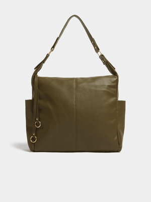 Women's Green Hobo Bag