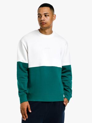 Men's Markham Oversized Colorblock Sweatshirt