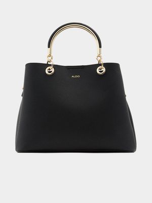 Women's ALDO Black Satchel Bag