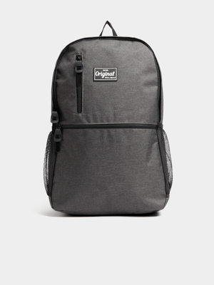 Jet Men's Dark Grey Melange Backpack