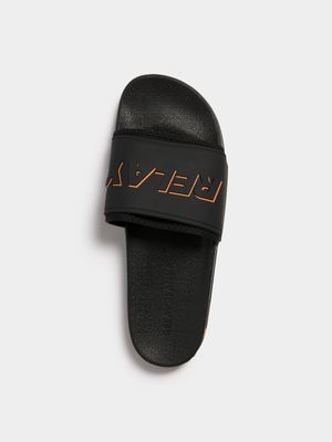 Men's Relay Jeans Pool Black Slide