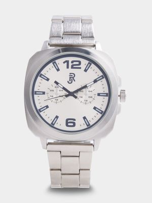 Men's Relay Jeans SQR Metal Blue/Silver Watch