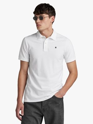 G-Star Men's Dunda White Polo