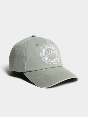 Men's Relay Jeans Sage Washed Peak Cap