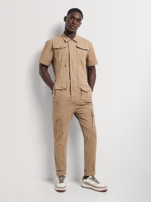 Men's Relay Jeans Cotton Utility Stone Overall