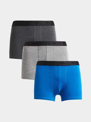 Men's Relay Jeans Grey/Blue Boxers