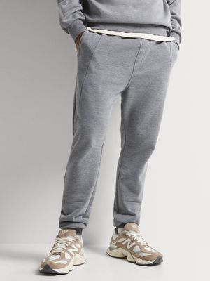 Men's Markham Core Knit Grey Melange Jogger