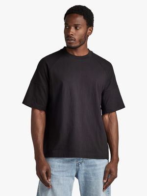 G-Star Men's Motion Boxy Black T-Shirt