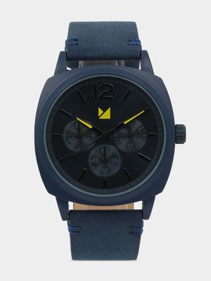 Men's Markham Classic Square Navy Watch