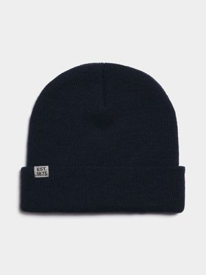 Men's Markham Basic Navy Beanie