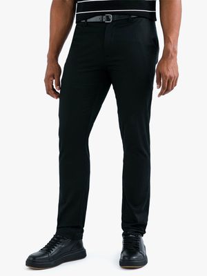 Men's Markham Slim Leg Black Chino