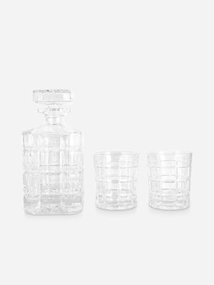 Cellar Premium Luxe Whisky Decanter Set of 3