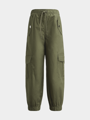 Jet Younger Girls Fatigue Cargo Pants