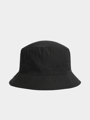 Men's Relay Jeans Tech Black Bucket Hat