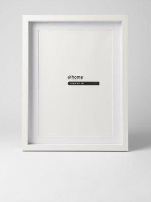 Certificate Frame W/3D Insert Wood White 29cm