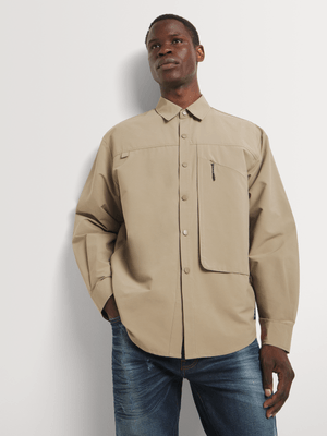 Men's Relay Jeans Tech Khaki Shirt