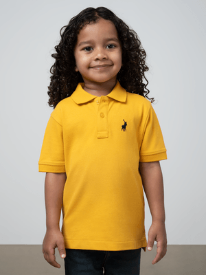 Boys Polo Yellow Austin Golfer