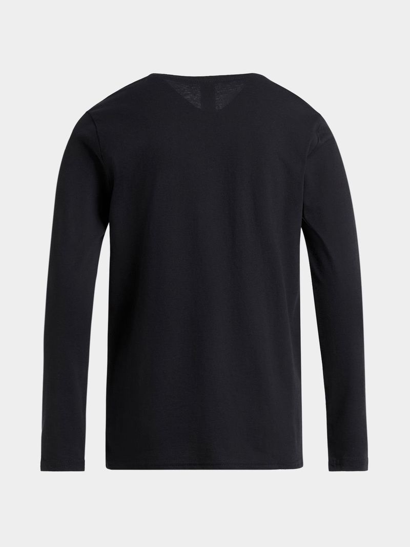 Jet Older Boys Black Long Sleeve T-Shirt - Bash.com Jet Older Boys Black Long Sleeve T-Shirt - Bash.com