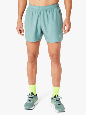 Mens Asics Core 5inch Blue Shorts