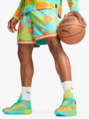 Puma x Scooby-Doo Men's Hoops Multicolour Shorts