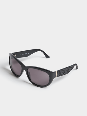 Guess Black 55 Sunglasses