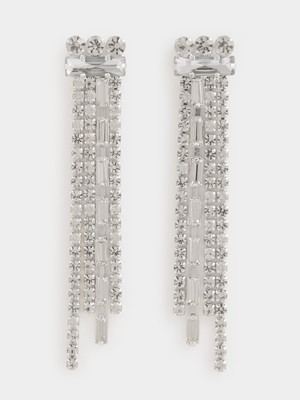 Diamante Chandelier Earrings