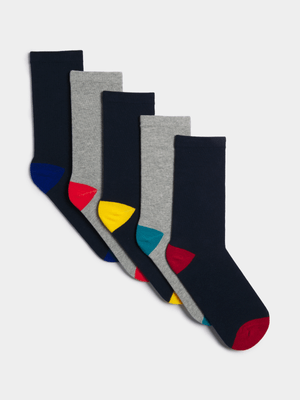 Men's 5-Pack Anklet Socks