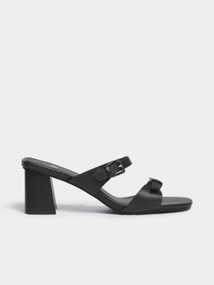 Jet Women's Black Block Sandals