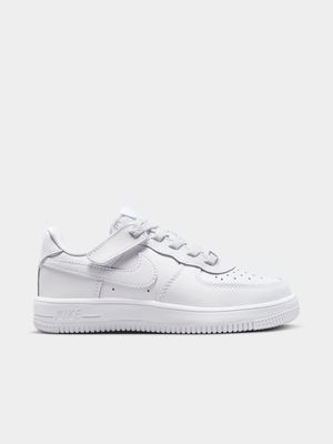 Nike Kids Air Force 1 Low Easyon White Sneaker